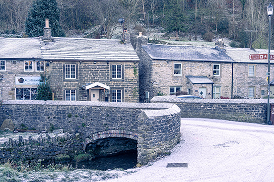 Buxton in the snow